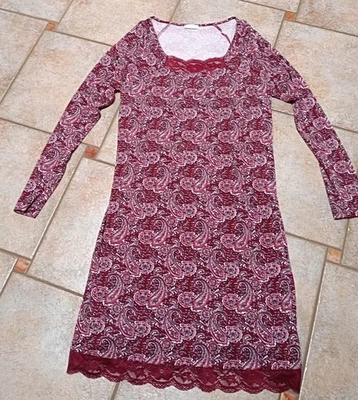 Damenkleid Schlupfkleid Kleid von Cheer Gr. 42 Rottöne Neuwertig - Bild 1 von 4