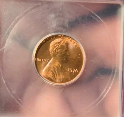 1976 Lincoln Memorial Cent ICG MS67 RD (RARE) AUSTIN HUTTO SIGNED - Image 1 of 4