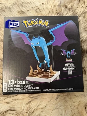 MEGA Pokemon Mini Motion Golbat 318 Piece Building Set NEW - Image 1 of 4