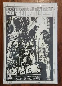 Tmnt Idw #51 Cover C 2015 (Erster Auftritt von Jennika) Toller Zustand Nm - Bild 1 von 9
