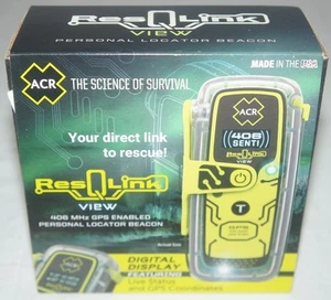 New ACR ResQLink View PLB-425 ACR 2922 Personal Locator Beacon w/Digital Display - Picture 1 of 2