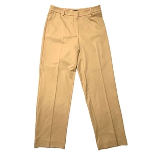 HallHuber Womens 8 Camel Tan Straight Leg Dress Pants Trousers Business Germany - Picture 1 of 12