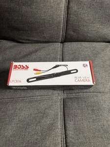Boss LPCB36 Top Bar Rückansicht Auto Kennzeichen Kamera Schwarz Rückansicht - Bild 1 von 3