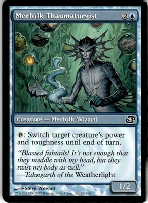 MTG Merfolk Thaumaturgist NEARMINT NM / Magic The Gathering : Planar Chaos - Image 1 of 2