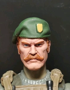 SOLO CABEZA Cabeza pintada personalizada Gi Joe Clasificado Valaverse Adventure Team - Imagen 1 de 7