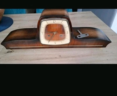 Kaminuhr mit Schlagwerk, Anker, 50er Jahre - Bild 1 von 3