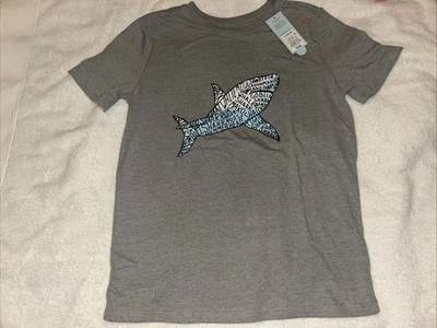 NWT Cat & Jack Boys Shark Shirt Size L (12/14) - Image 1 of 3