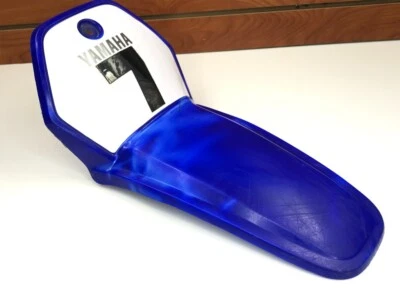 99 Yamaha PW 80 PW80 OEM Guardabarros delantero Número Placa Protector Carenado Plástico 6-K Foto 1 de 4