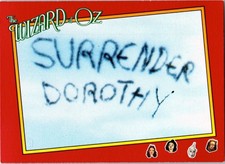 1990 Surrender Dorothy 62 Wizard Of Oz Pacific Trading Card TC CC