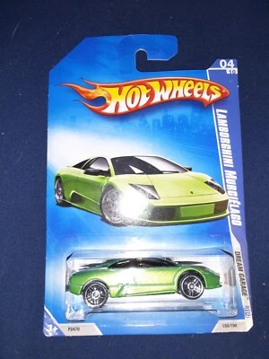 Hot Wheels Lamborghini Murcielago Dream Garage 09 Green 04/10 150/190 NIP - Image 1 of 4