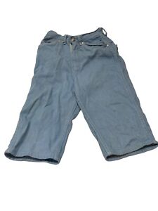 Vintage Wrangler Sanforized Denim Long Shorts Misses 10 Rare READ