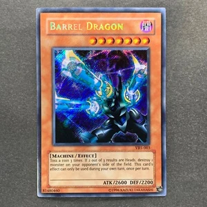Barrel Dragon VB5-003 Secret Rare YuGiOh 250 - Picture 1 of 10