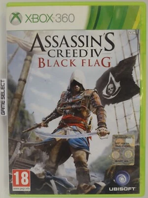 ASSASSIN'S Creed IV black Flag 4 Microsoft Xbox 360 Pal - - Komplette - Bild 1 von 4