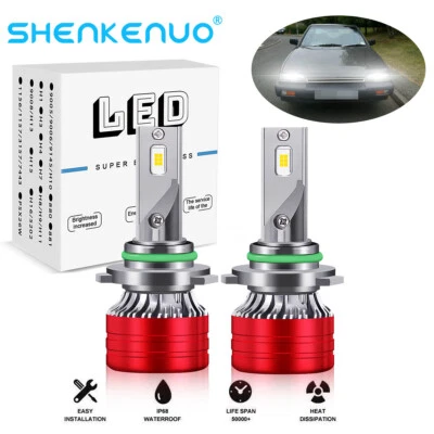 LED Headlight Kit 9006 HB4 6000K Bulbs Low Beam for HONDA ACCORD Sedan 1988-2012 Foto 1 de 4