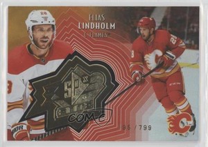 2021-22 Upper Deck Extended Series SPx Finite Radiance /799 Elias Lindholm #SF-7