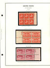 Pb C38,40 & 45 Air Post Sheet Mnh 1948-49