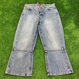 Jeans vintage Miss Sixty para mujer 31 capri estilo corto denim hebilla trasera y2k - Imagen 1 de 15