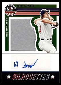 2023 Panini Stars & Stripes ADAM HACHMAN SILHOUETTES JERSEY AUTO124/200 SIL-AH - Picture 1 of 2