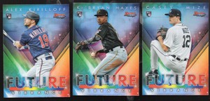 2021 Bowmans Best Future Vibrance LOT Ke'Bryan Hayes,Casey Mize,Alex Kirilloff 