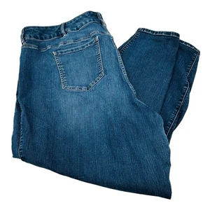 TORRID Super Soft Jeggings High Rise Dark Wash Womens Size 22 Short 22S Blue EUC - Picture 1 of 6