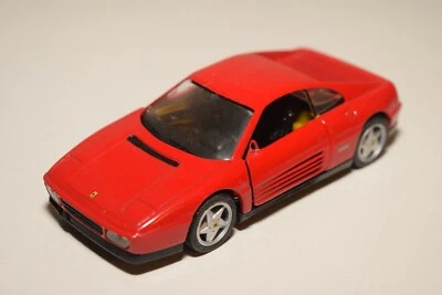 V 1:43 HOTWHEELS FERRARI 348TB 348TB ROUGE EXCELLENT ETAT - Photo 1/4