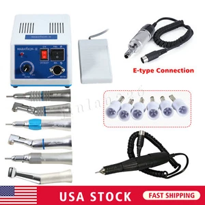 Dental Lab Marathon Electric Micromotor Handpiece/Contra Angle/Straight Nosecone - Picture 1 of 30