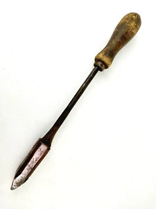 Antique Detroit No. 2 Copper Head 15" Soldering Iron Tool - Picture 1 of 5
