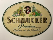 SCHMUCKER Premium Insegna vintage Germania 110x85 cm