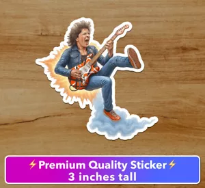 Pegatina EVH Eddie Van Halen Premium Fan Art Rock 3 pulgadas ENVÍO GRATUITO - Imagen 1 de 1