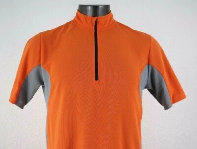 Мужская активная рубашка с коротким рукавом на молнии спереди Brooks размер M - Изображение 1 из 4