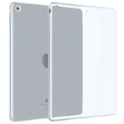 Trasparente Silicone Custodie Gomma Caso per Apple iPad Mini 1/2/3 in Chiaro - Immagine 1 di 4