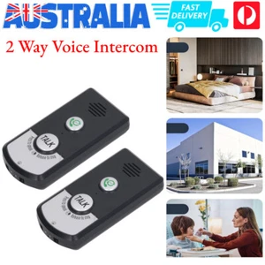 2 Way Voice Intercom Wireless Voice Intercom Doorbell System Unit for Home HOT - Picture 1 of 11