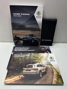 SKODA KAROQ OWNERS PACK / HANDBOOK / MANUAL WITH WALLET 2017-2022 (2019).! - Picture 1 of 9