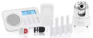 OLYMPIA Protect 9881 GSM Haus Alarmanlage Funk Alarmsystem mit IP-Kamera,und App - Bild 1 von 1