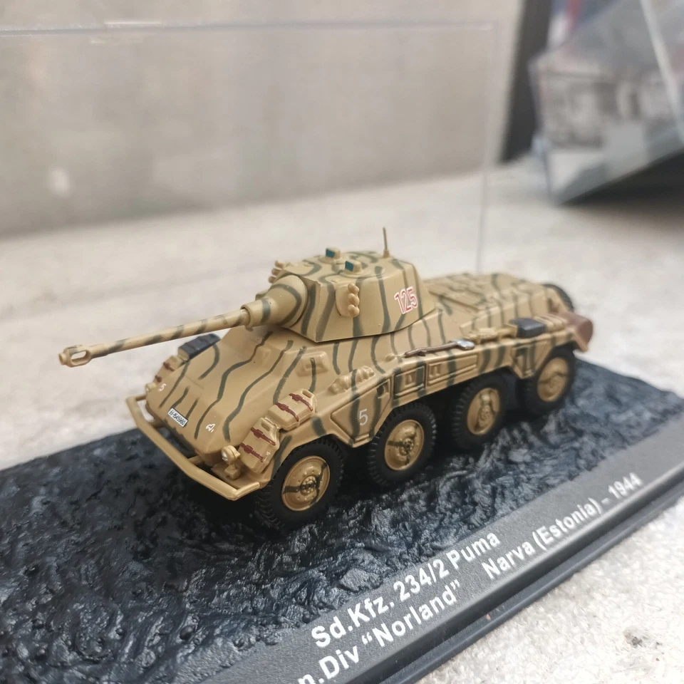 ALTAYA POUR PRESSE 1/72 ENGIN BLINDE PUMA 234/2  NEUF + BOITE - Photo 1/1