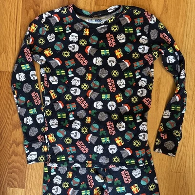 Pijama de Navidad Gap Star Wars Darth Vader Stormtroopers Negro Talla 14 Foto 1 de 4