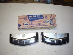 VINTAGE WILCO 1956 FORD EXAUST DEFLECTERS NOS ACCESSORY 50S - Picture 1 of 6