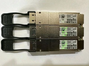 GENUINE CISCO QSFP-100G-ZR4-S - 100GBASE ZR4 LC 80km SMF - 3-months WARRANTY - Afbeelding 1 van 1