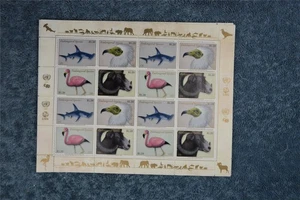 2020 Endangered Species Full Sheet - New York N1235a - MNH - Picture 1 of 1