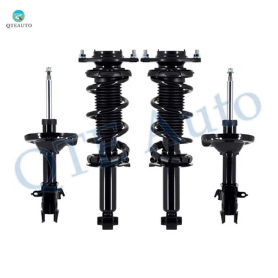 Juego de 4 muelles helicoidales completos rápidos de puntal delantero-trasero para Subaru WRX 2015-2021 Foto 1 de 4