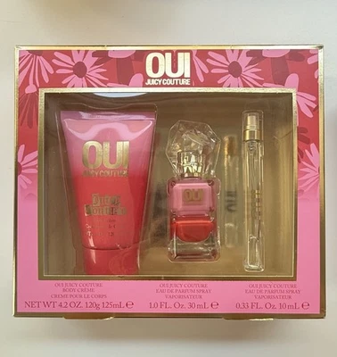 Conjunto de presente perfume Juicy Couture Oui - Imagem 1 de 4