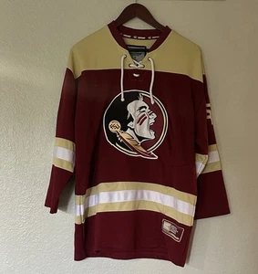 Colosseum Men's Florida State FSU Seminoles Mr. Plow Hockey Jersey Size S Small - Picture 1 of 23