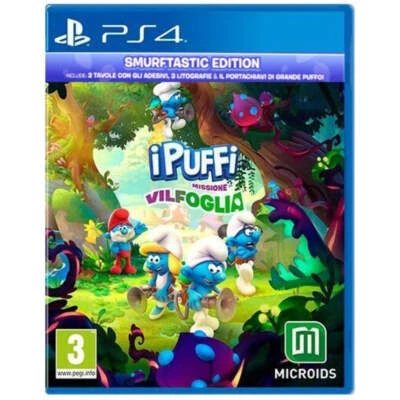 I PUFFI - MISSIONE VILFOGLIA (THE SMURFS) PS4 GIOCO PLAYSTATION 4 ITALIANO NUOVO - Immagine 1 di 4