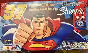 Team Caliber Owner Series NASCAR #97 Superman Justice League Kurt Busch Sharpie - Picture 1 of 4
