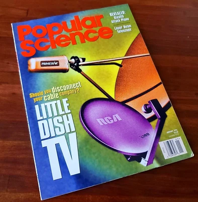 POPULAR SCIENCE: LITTLE DISHTV SHOULD YOU DISCONNECT YOUR CABLE COMPANY JAN 1995 Foto 1 de 4