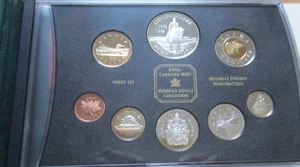 1998 Canada Proof Double Dollar Set (8 Coins Cent to Silver Dollar Mint Set RJ) - Picture 1 of 10
