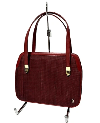 正品 Bally 单肩包马毛皮革日本 0480 — 第 1/4 张图片