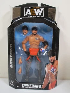 Santana -- Serie 2 #10 -- AEW All Elite Wrestling Colección Inigualable -- - Imagen 1 de 3