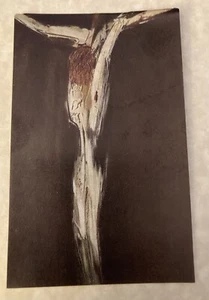 Wilhelm Congdon Kreuzigungskarte gedruckt in Italien 3“ x 4 1/2“ - Bild 1 von 3