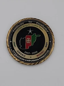 Moneda Desafío Equipo de Combate Brigada 218 Fuerza de Tarea de Operaciones Conjuntas Phoenix VI - Imagen 1 de 4
